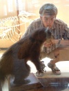 the Natural History Museum in Tsimbazaza.  Awing at an aye-aye